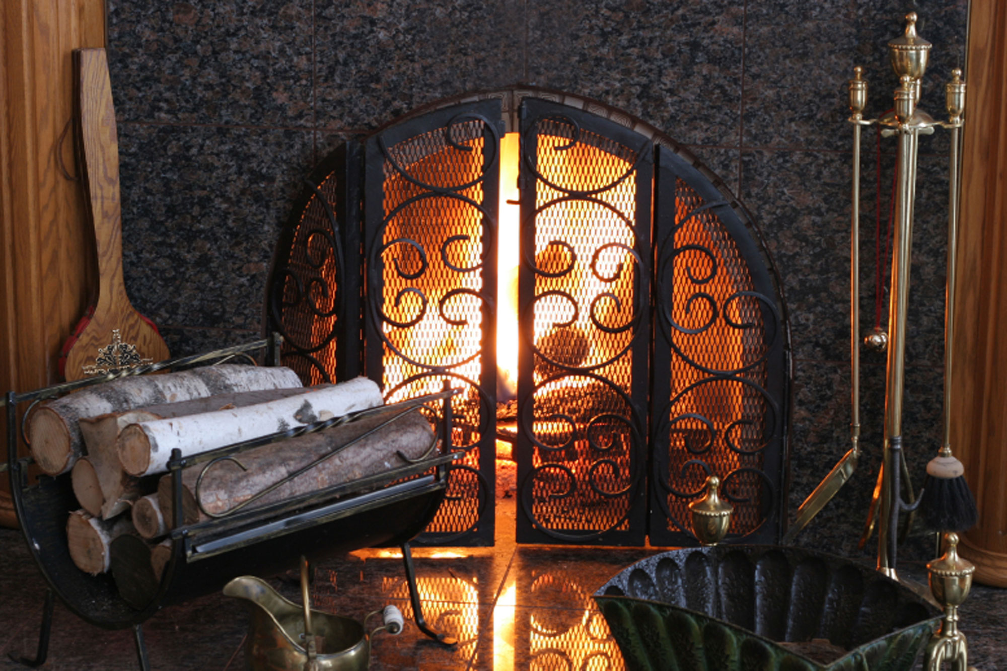 Traditional stove serviced by R. Mears & Sons